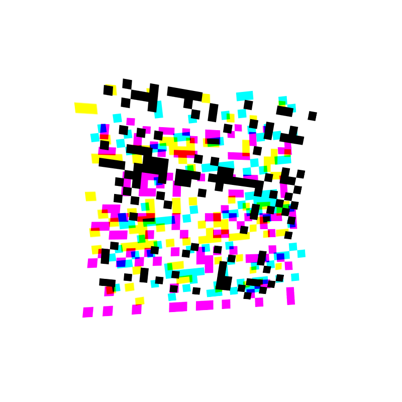 CMYK Decay #14 static token preview