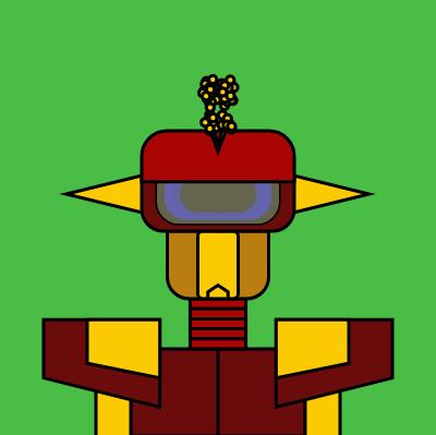 Ugly Robots #14 static token preview
