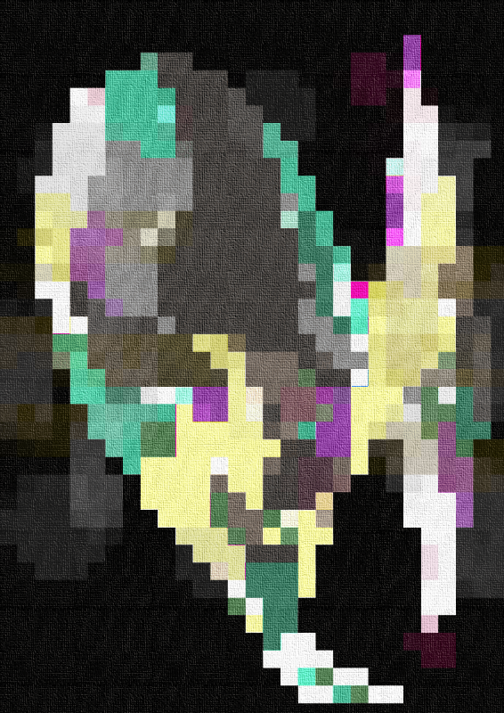 Minimalist Pixelation #1 static token preview