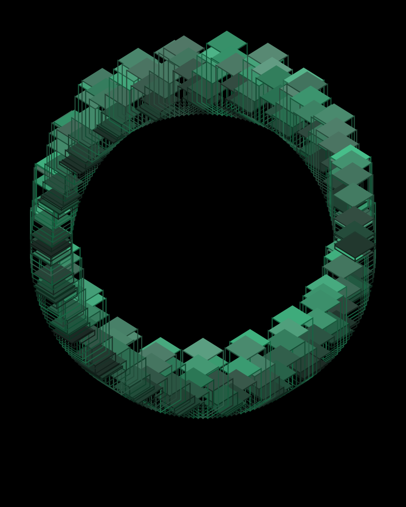 流動之環 Circle of Flux #5 static token preview