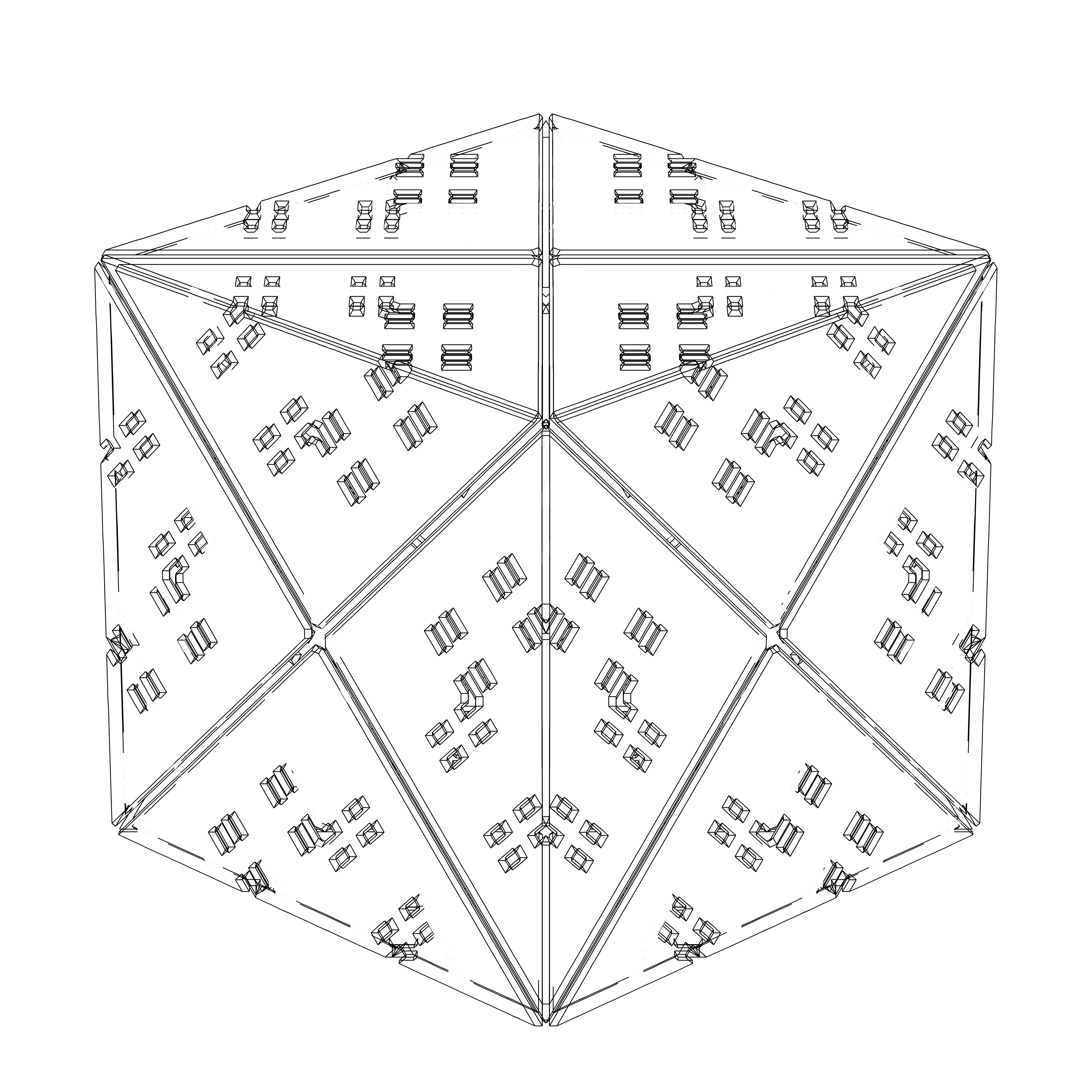 LL21 Alien Art Cube #14 static token preview