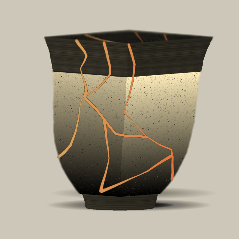 Kintsugi Pottery #14 static token preview