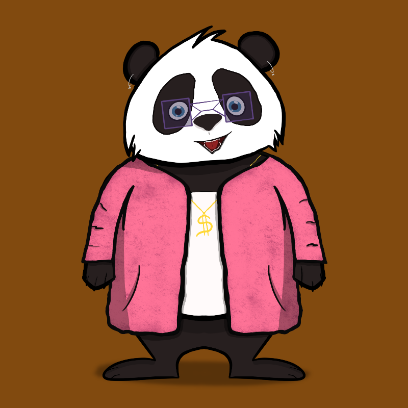 Young Panda #13 static token preview