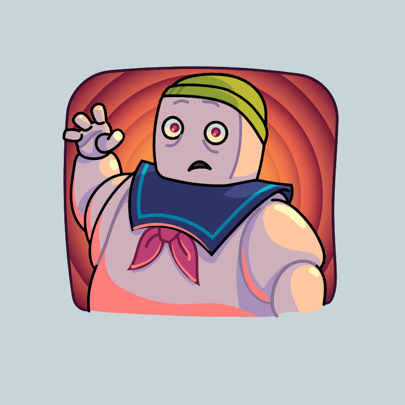 Stay Puft Marshmallow Man #4 static token preview
