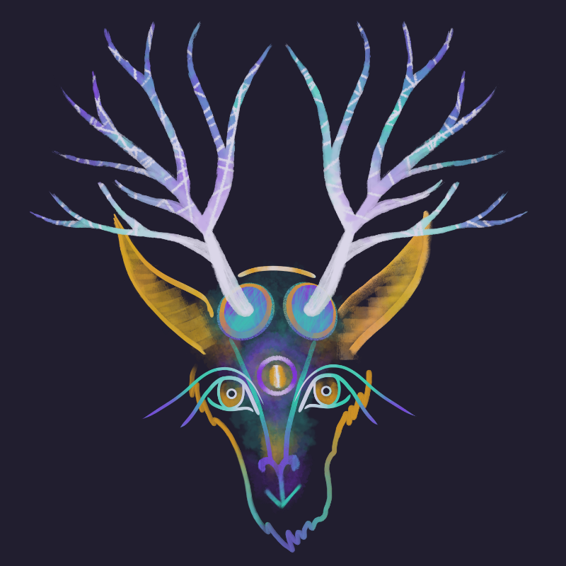 Horned beasts #2 static token preview