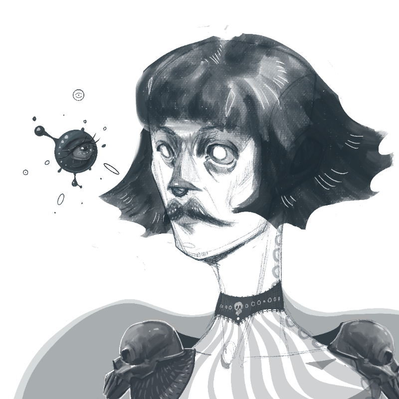Sketch Dudes #7 static token preview