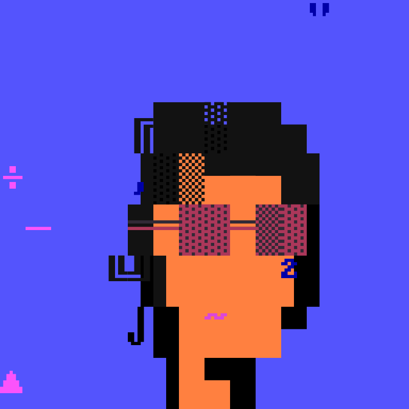Gen DOS Punk #2 static token preview