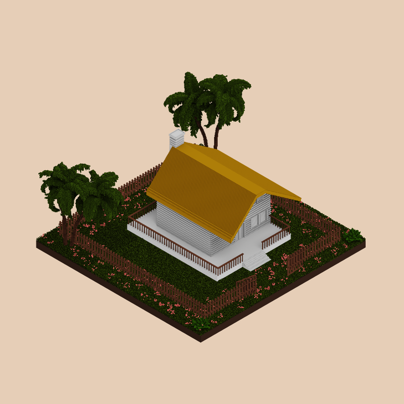 Pastel cottages #17 static token preview