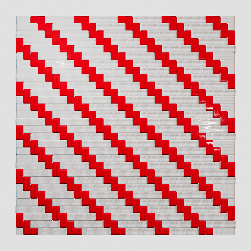 Woven Pattern – Diagonal Series #3 static token preview