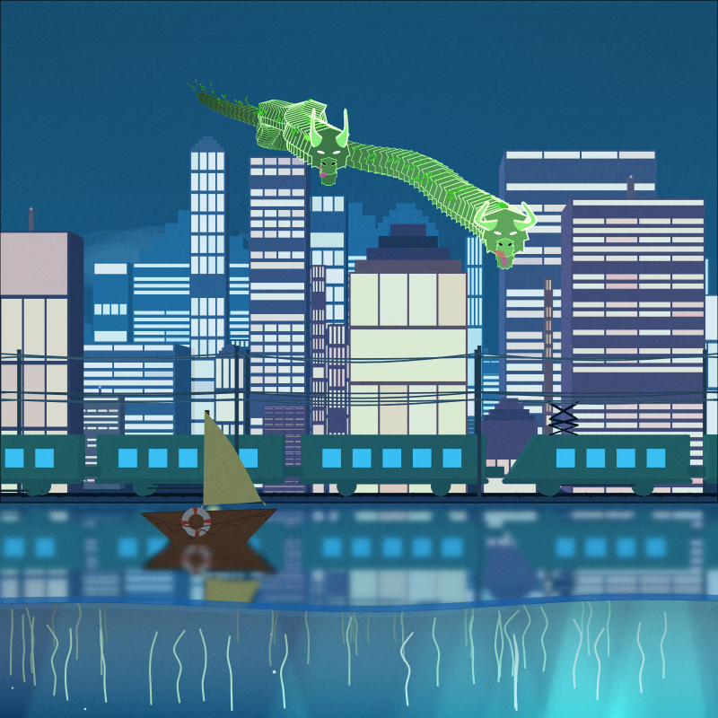 Dancing Dragons #22 static token preview
