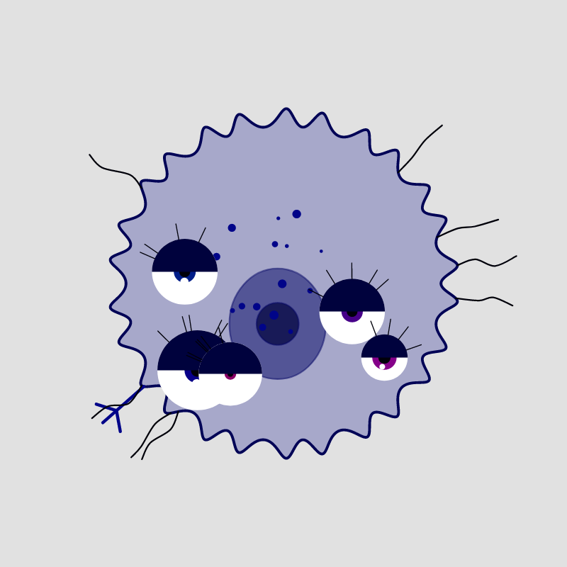 Virus generative #17 static token preview