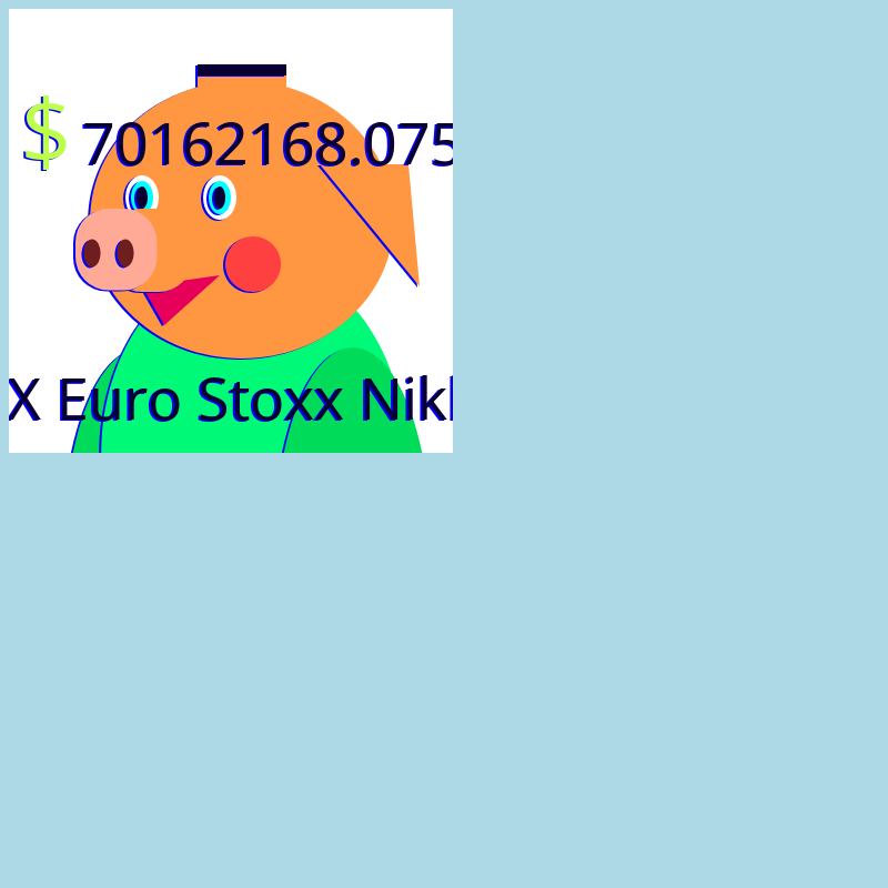 Money pig #1 static token preview