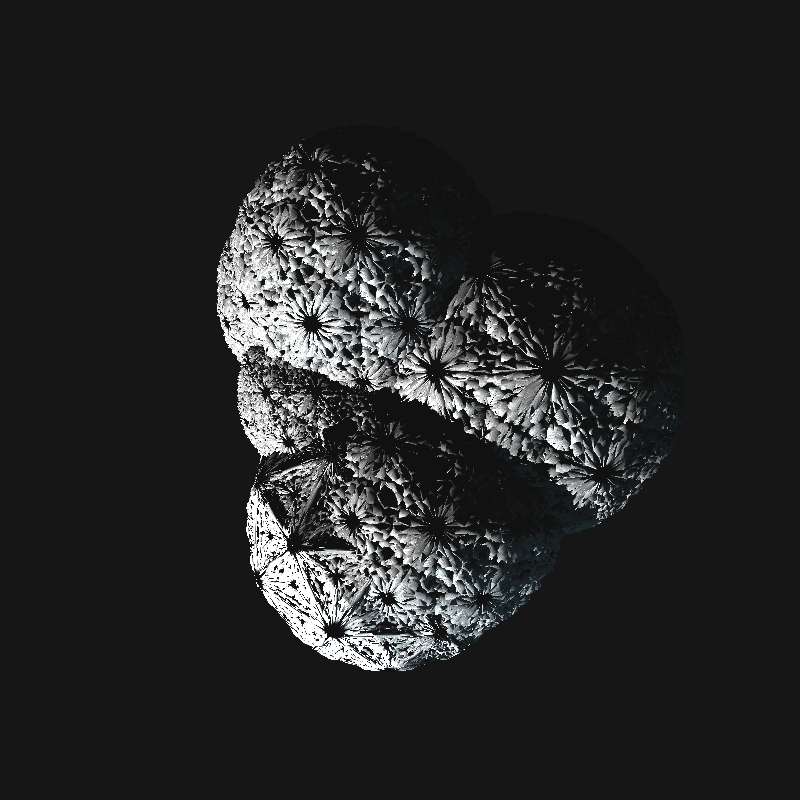Digital Gothic: Glitching Blobs #10 static token preview