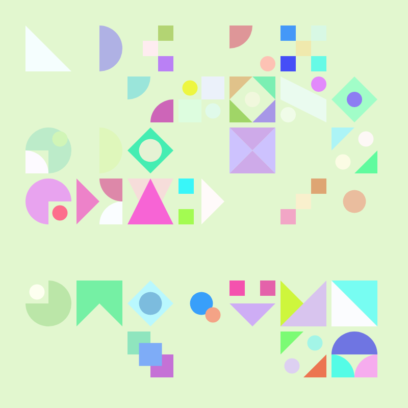 Confetti Shapes #3 static token preview