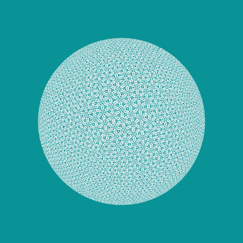 Digital Gothic: Spherical Tessellation #8 static token preview