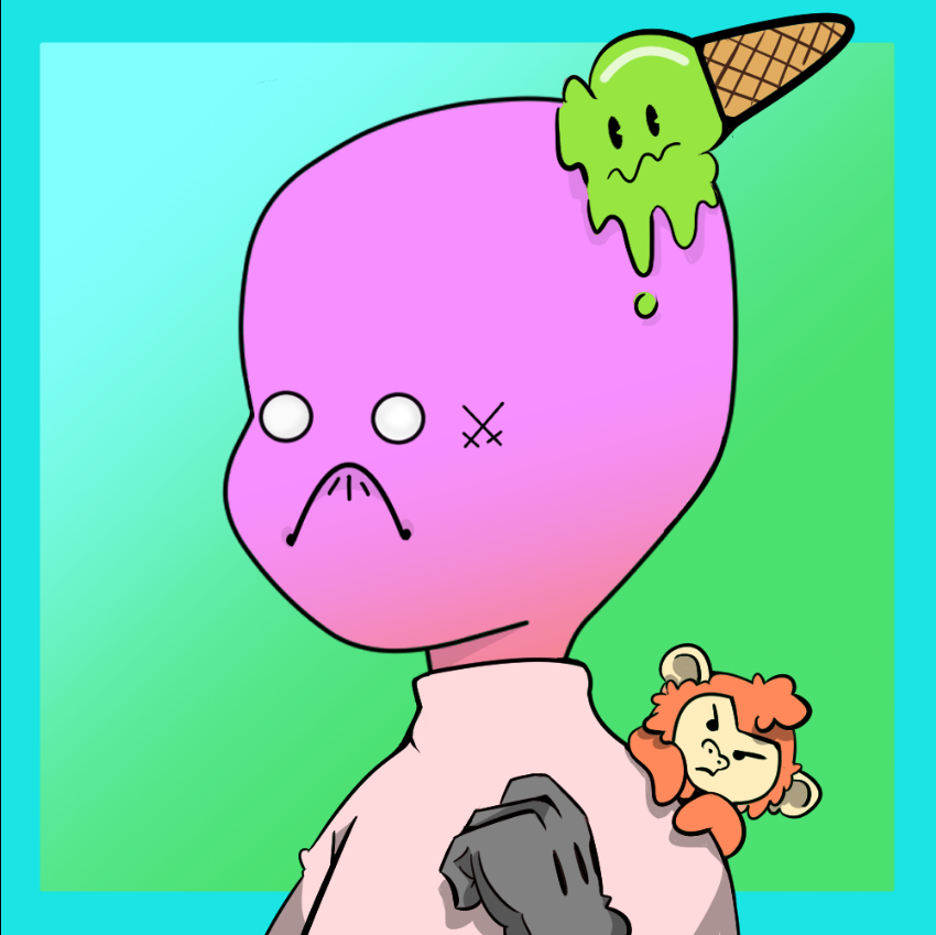 Jelly dudes #21 static token preview