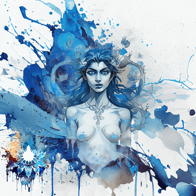 Shakti in Blue #1 static token preview