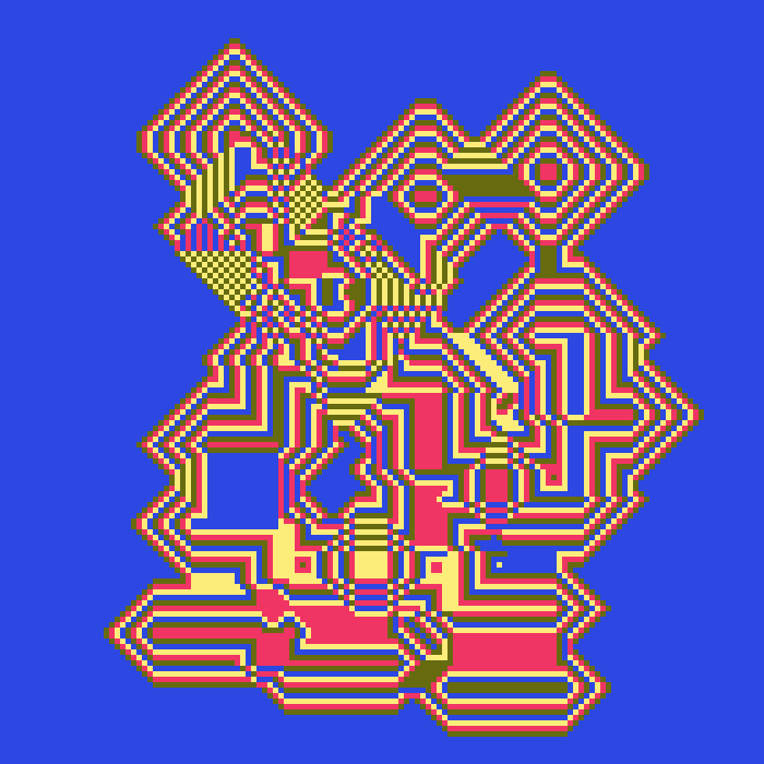 Superimposed Octagonal Pyramids #5 static token preview