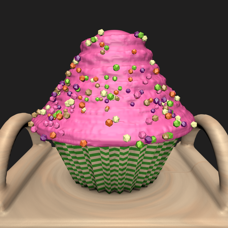 Tezos Cupcakes #1 static token preview