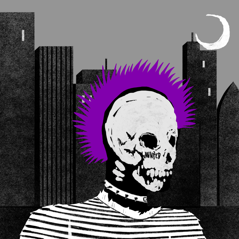 The Unseen Punks #21 static token preview