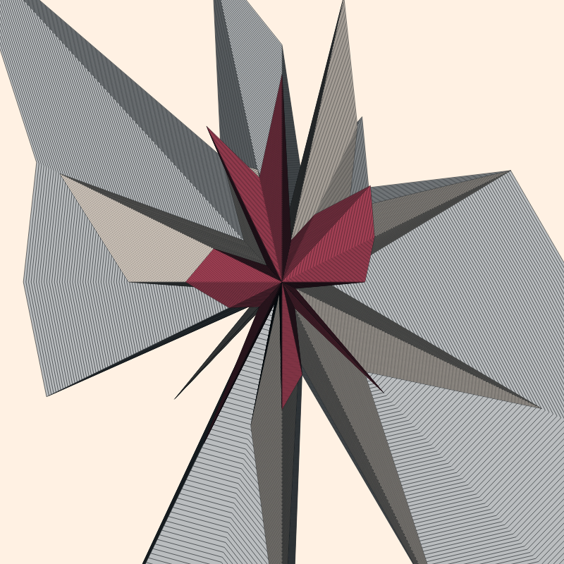 Jagged Star #17 static token preview