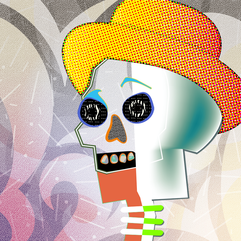 Stylin Skulls #1 static token preview