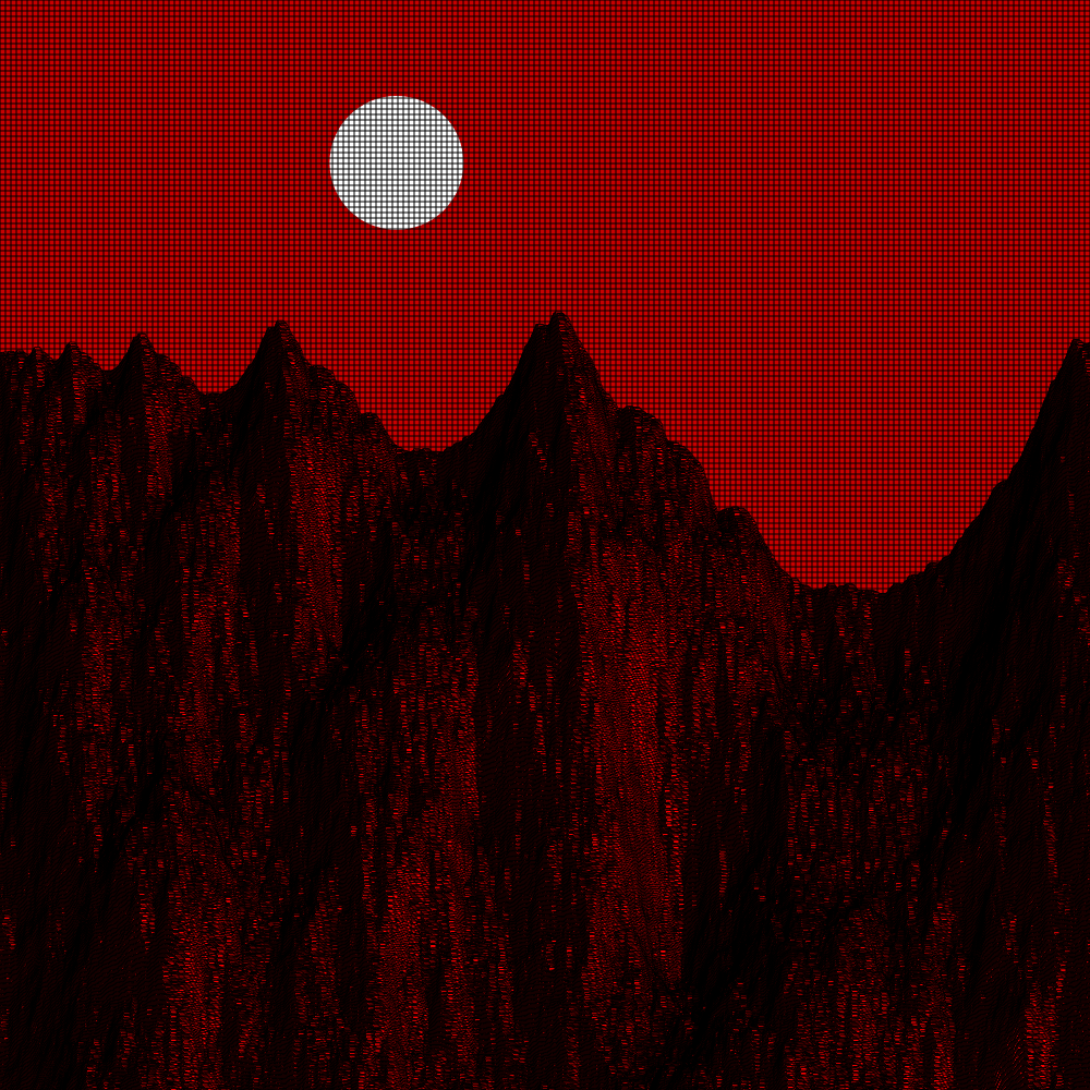 Classic generative landscape #9 static token preview