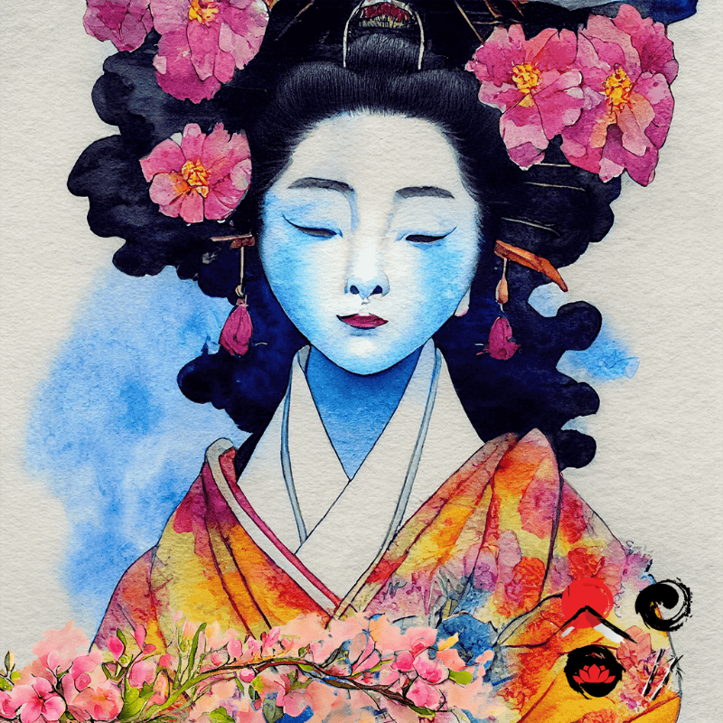 Old Geisha #4 static token preview