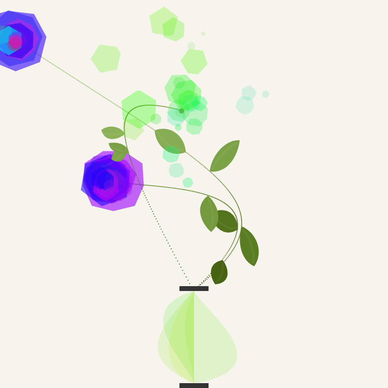 Crystal Bouquet #8 static token preview
