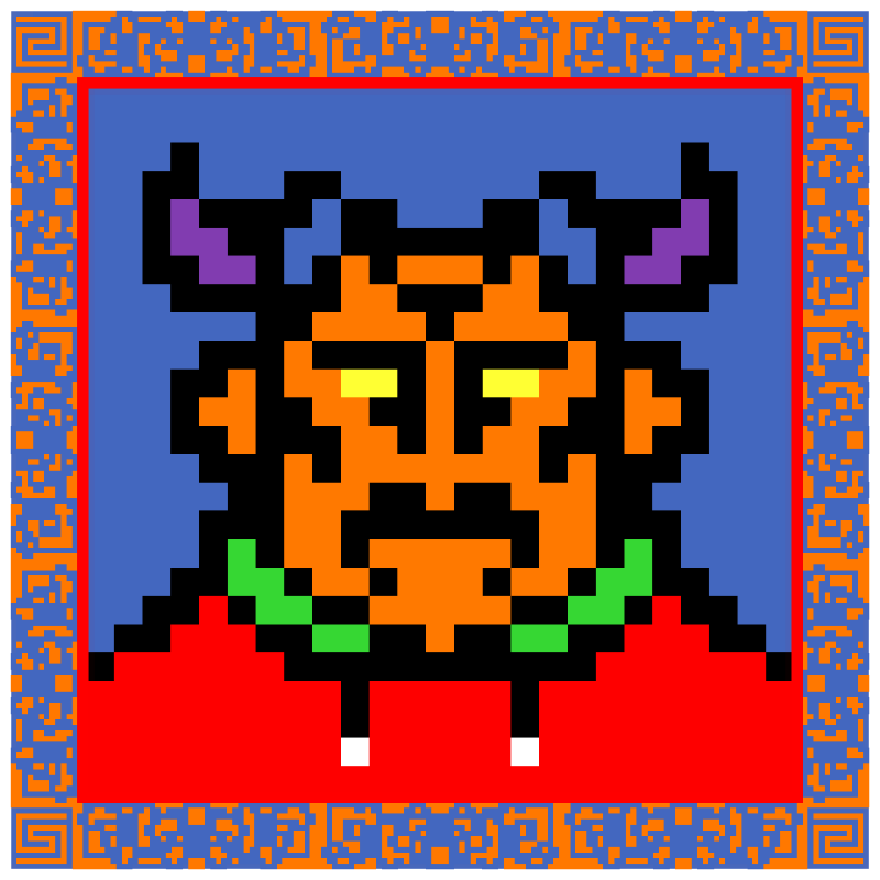 Morixels Mega Colab #2 #14 static token preview