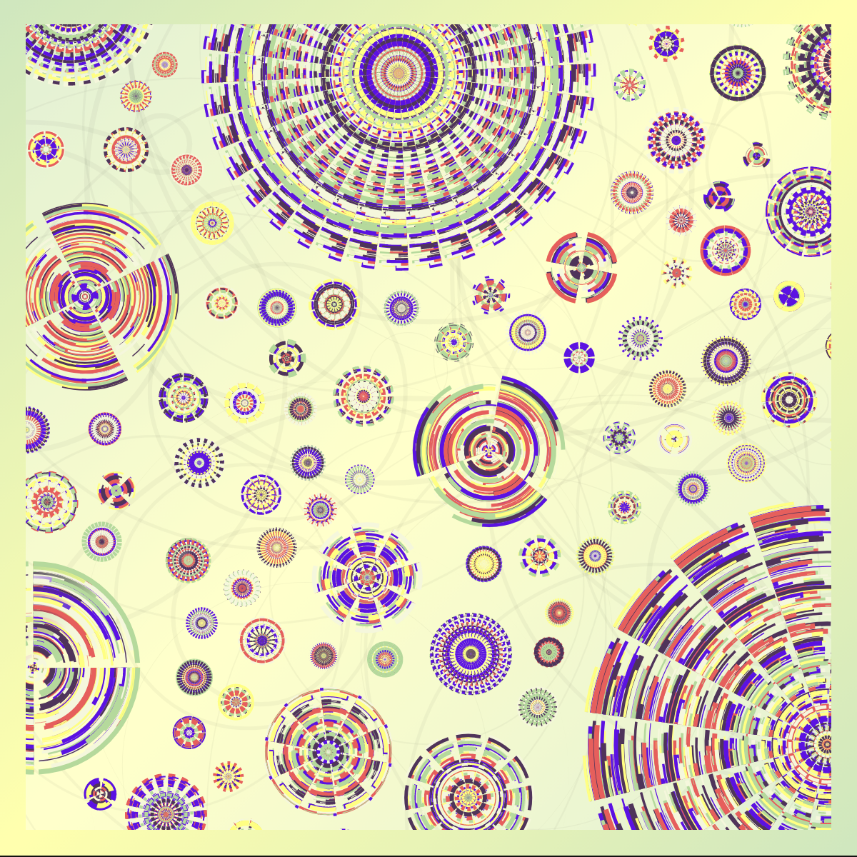 Kaleidoarcs #14 static token preview