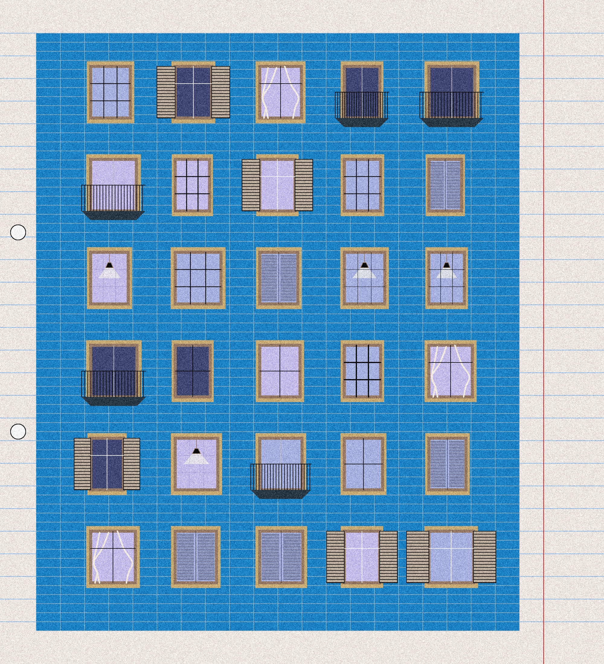 sketchbook page 9: windows #21 static token preview