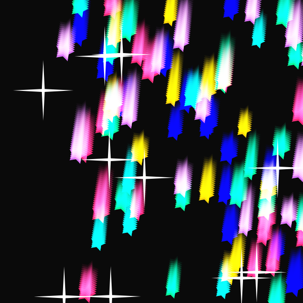 Shooting stars #14 static token preview
