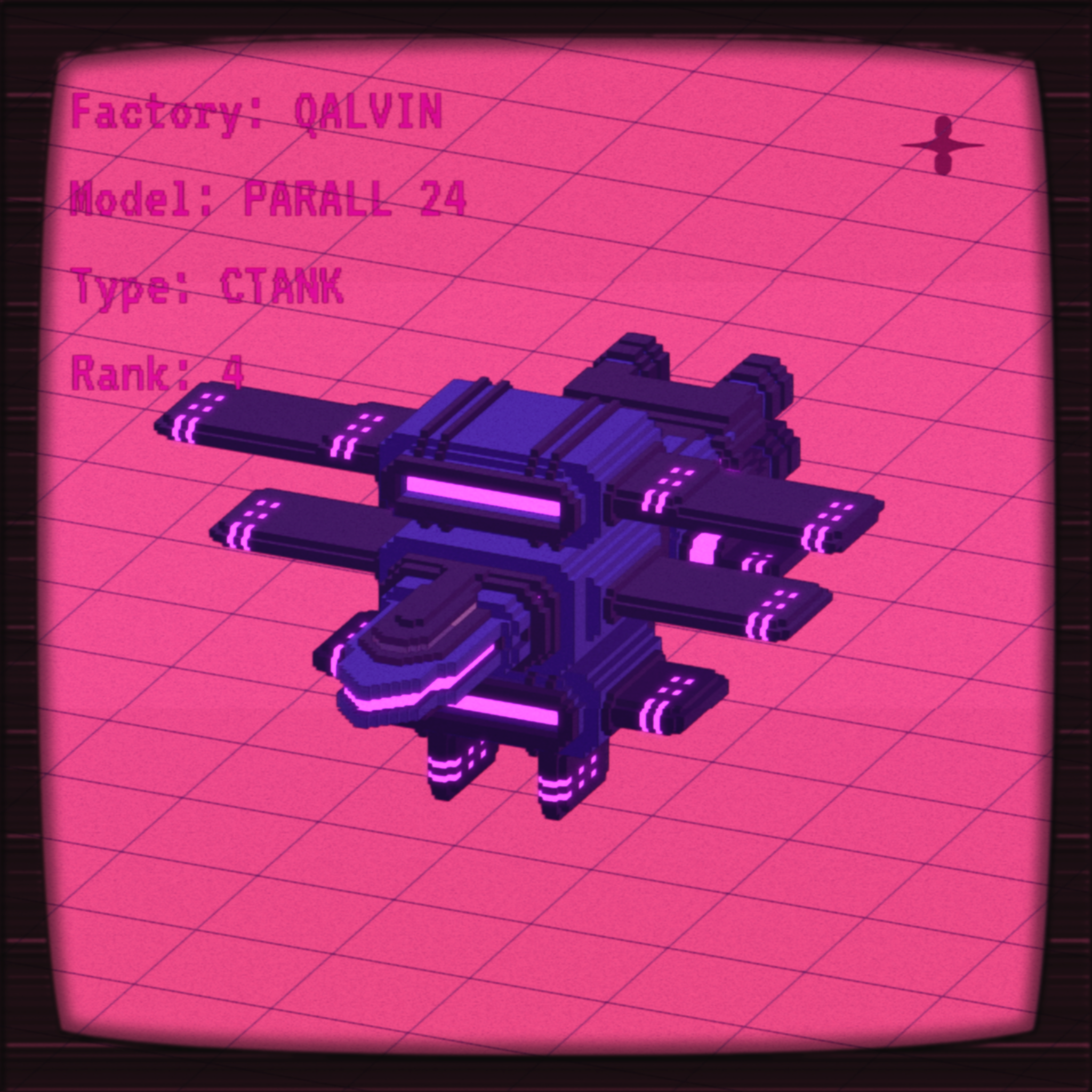 Spaceship Fair Rodeo #12 static token preview