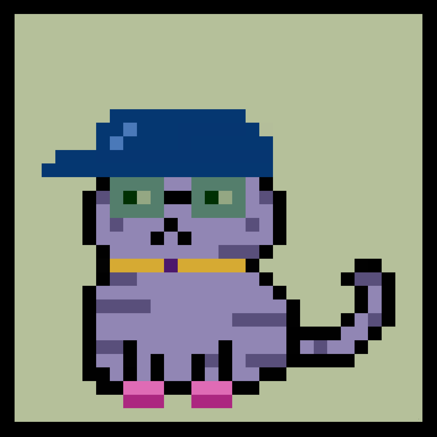 Lazy Kitties #2204 static token preview