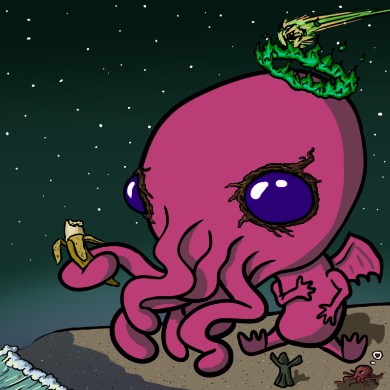 Chibi-thulhu #2 static token preview