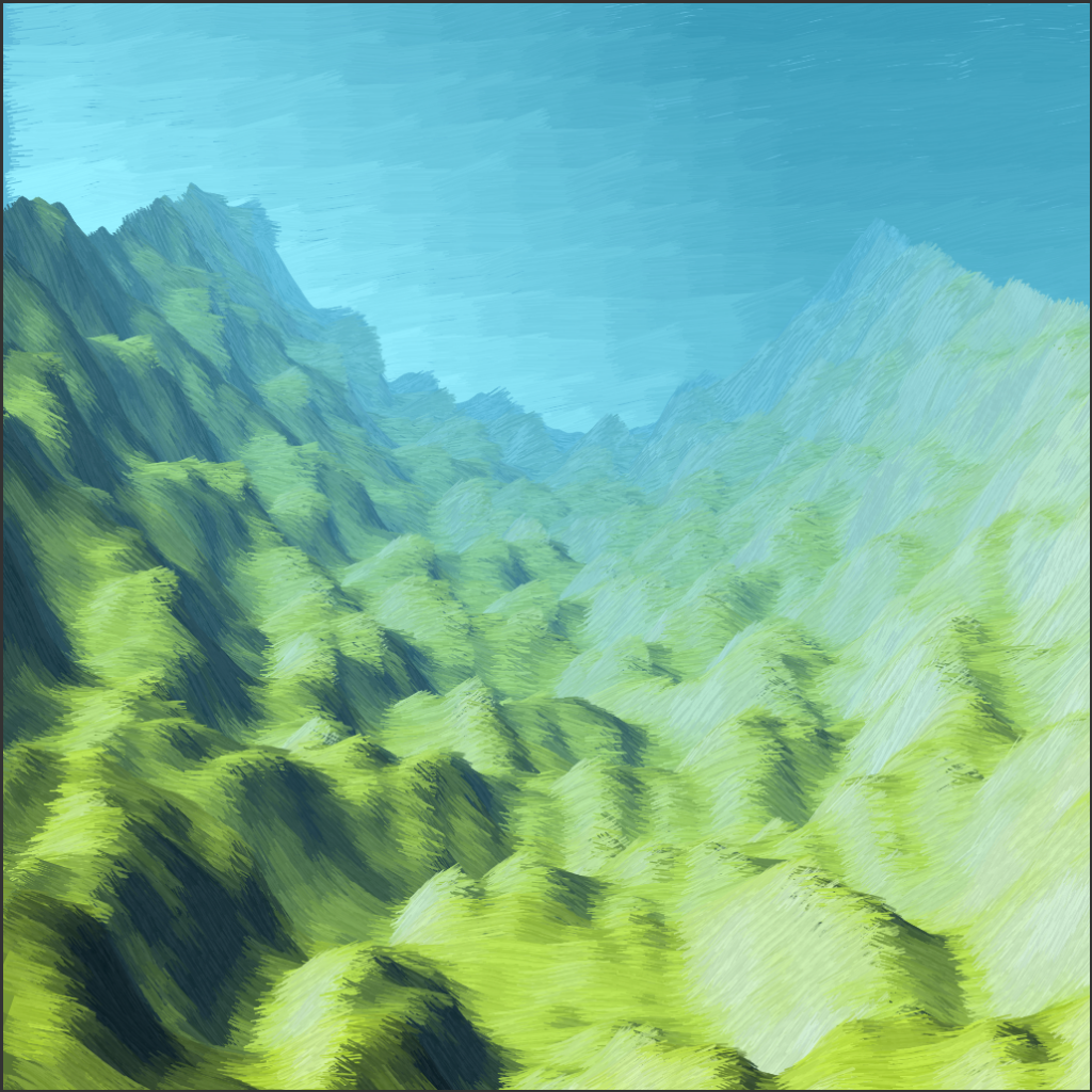 Lush Fields #22 static token preview
