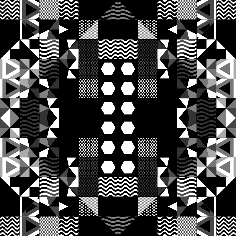 Monochrome World #1 static token preview