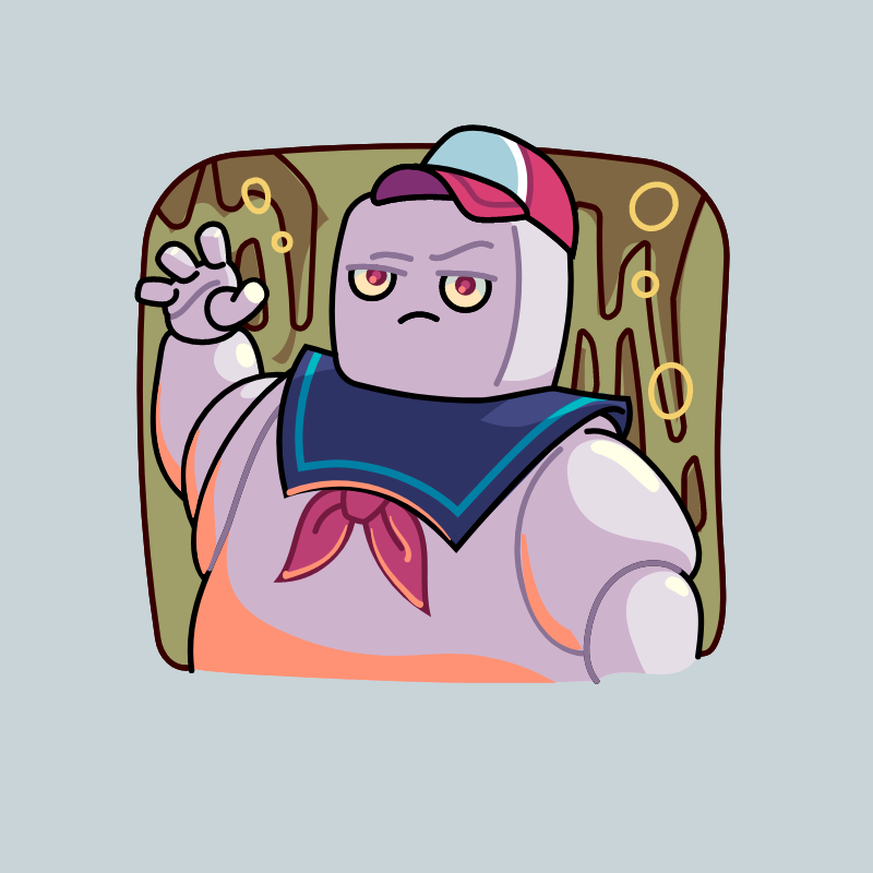 Stay Puft Marshmallow Man #2 static token preview