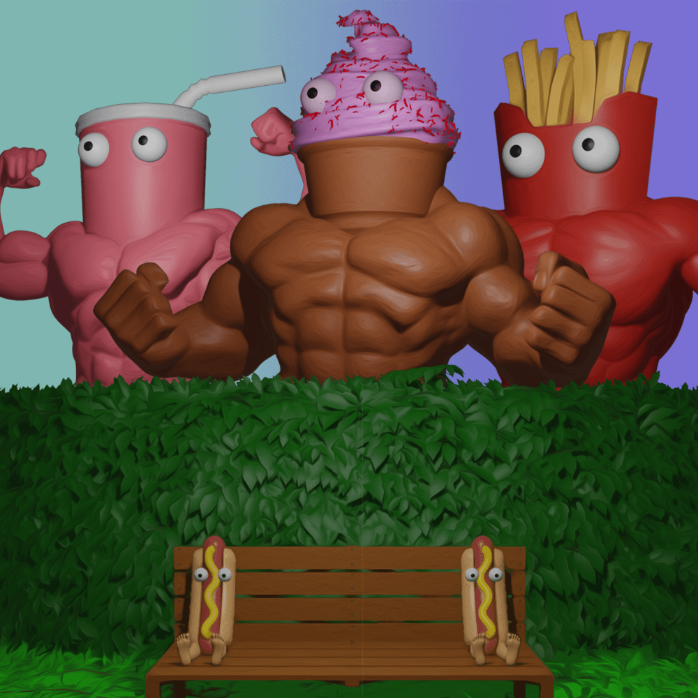Buff Bois #23 static token preview