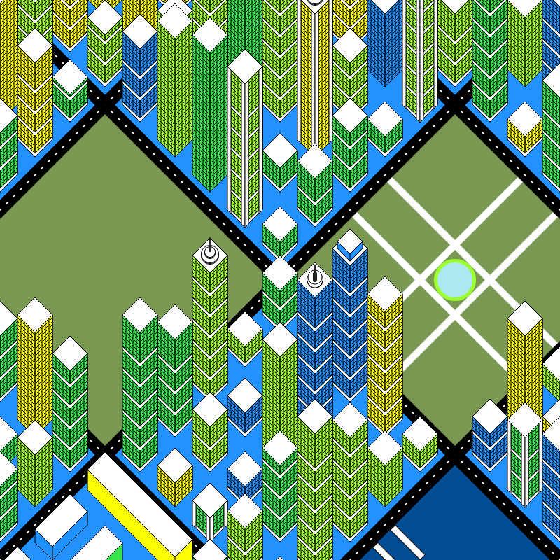 A City from Above #102 static token preview