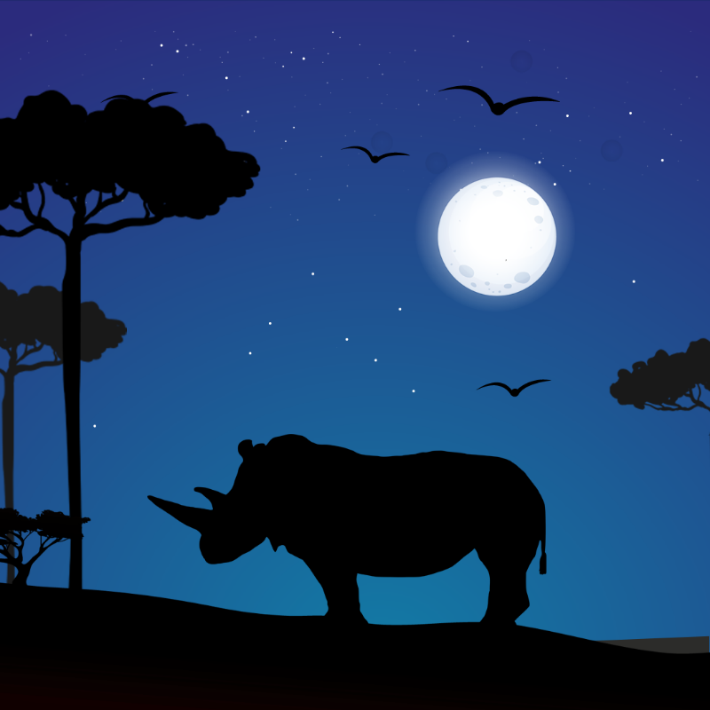 We Care...Rhinoceros #2 static token preview