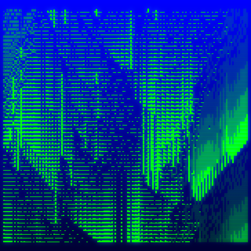 ASCII-SCAPE #1 static token preview
