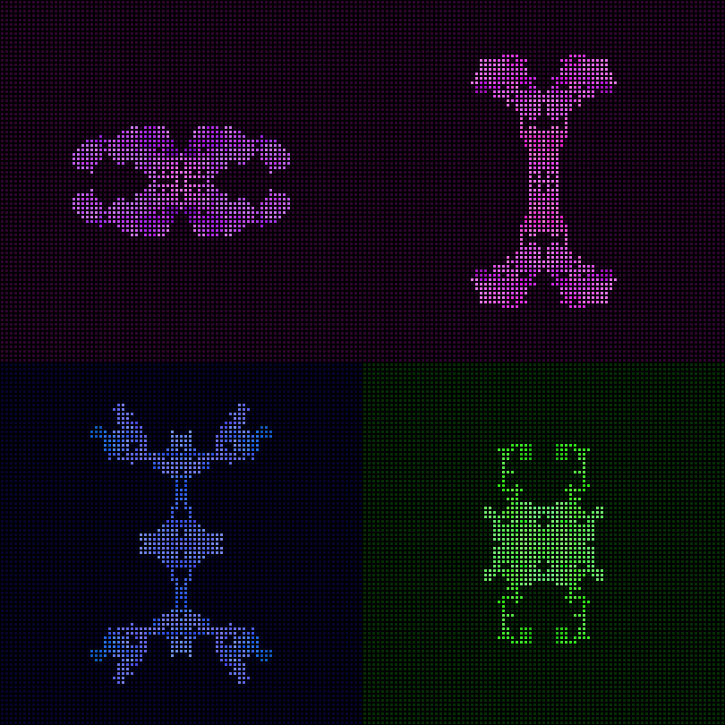 Dither Creatures 2x2 #9 static token preview