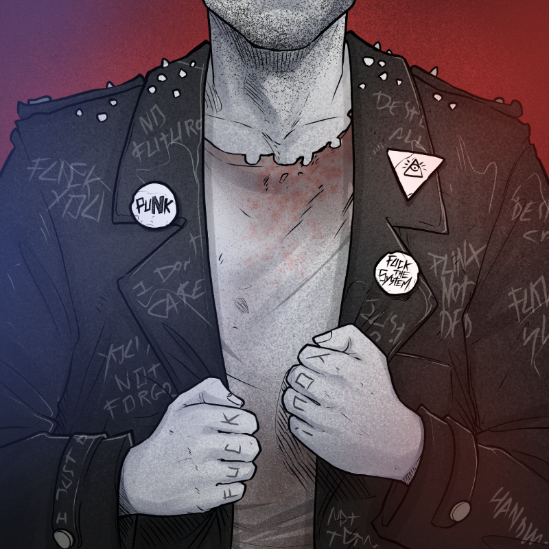 PUNX NOT DEAD #451 static token preview