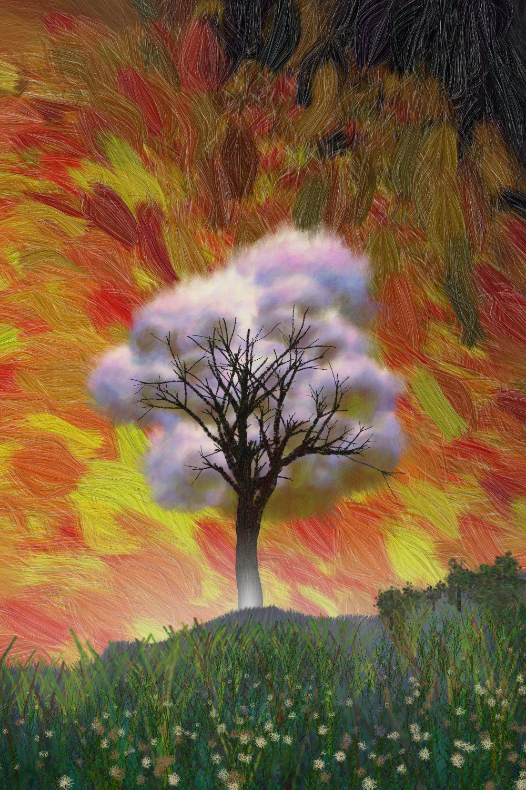 Tree and Cloud #5 static token preview
