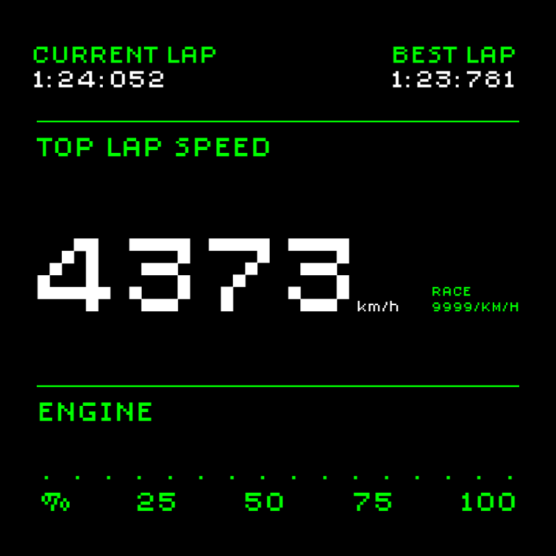 F-1RacingTez #509 static token preview