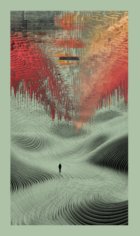 human in search of himself #20 static token preview
