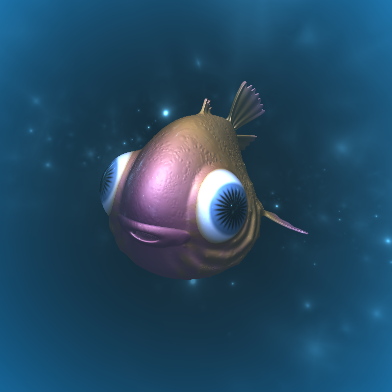 Weird Fishes #1 static token preview
