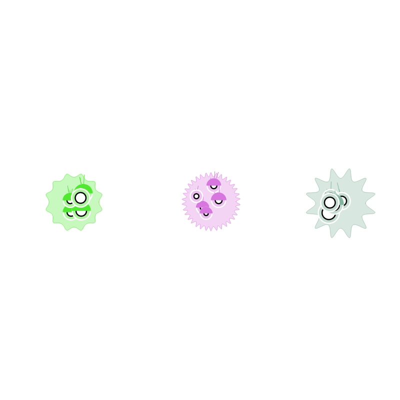 Beautiful virus #13 static token preview